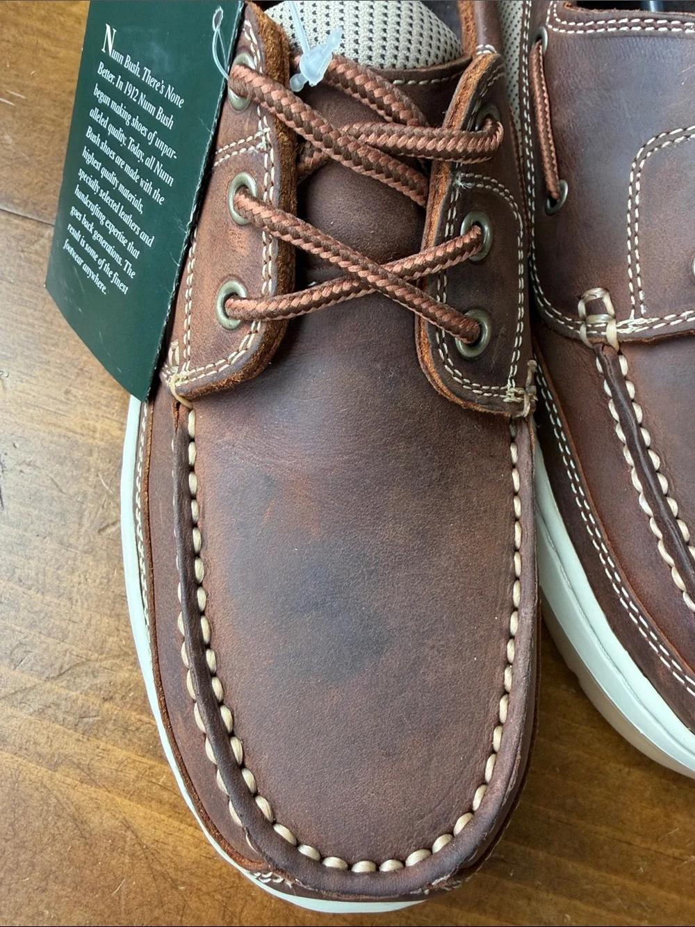 Nunn Bush Lewis Brown Sport Casual Shoe Sz 9